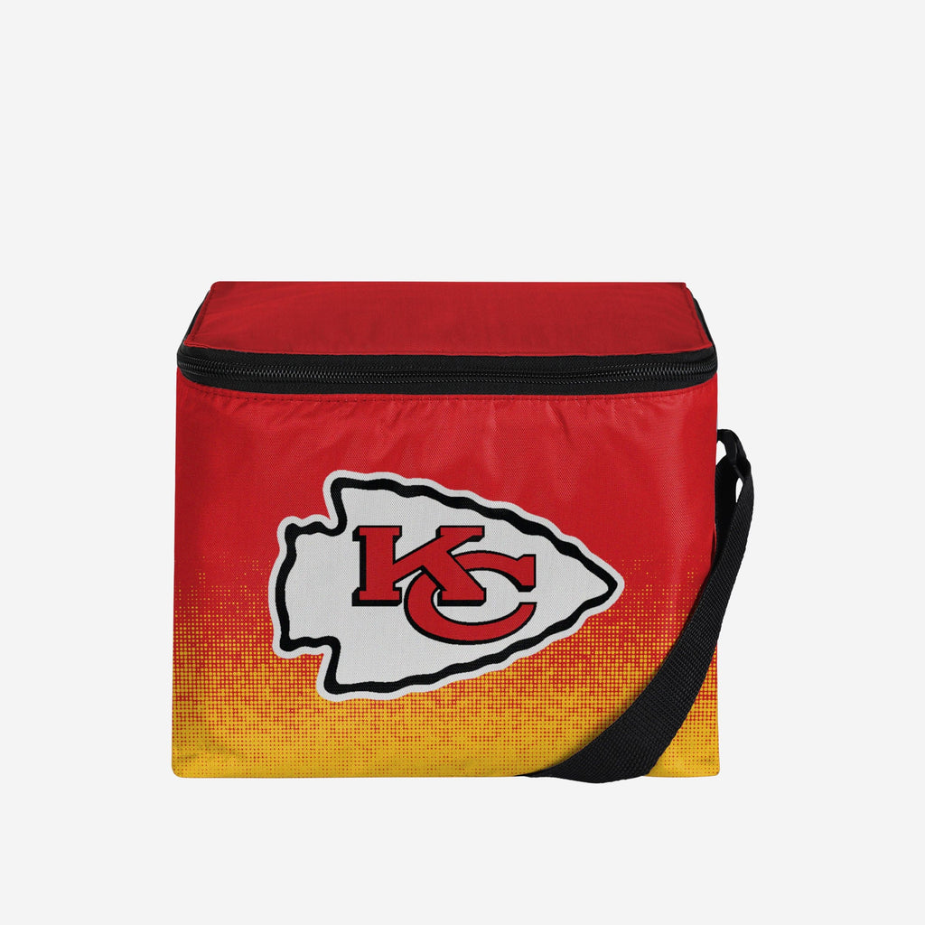 Kansas City Chiefs Big Logo Gradient 6 Pack Cooler FOCO - FOCO.com