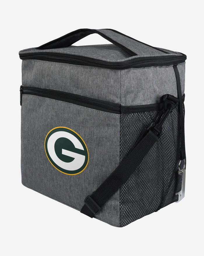 Green Bay Packers Heather Grey Tailgate 24 Pack Cooler FOCO - FOCO.com