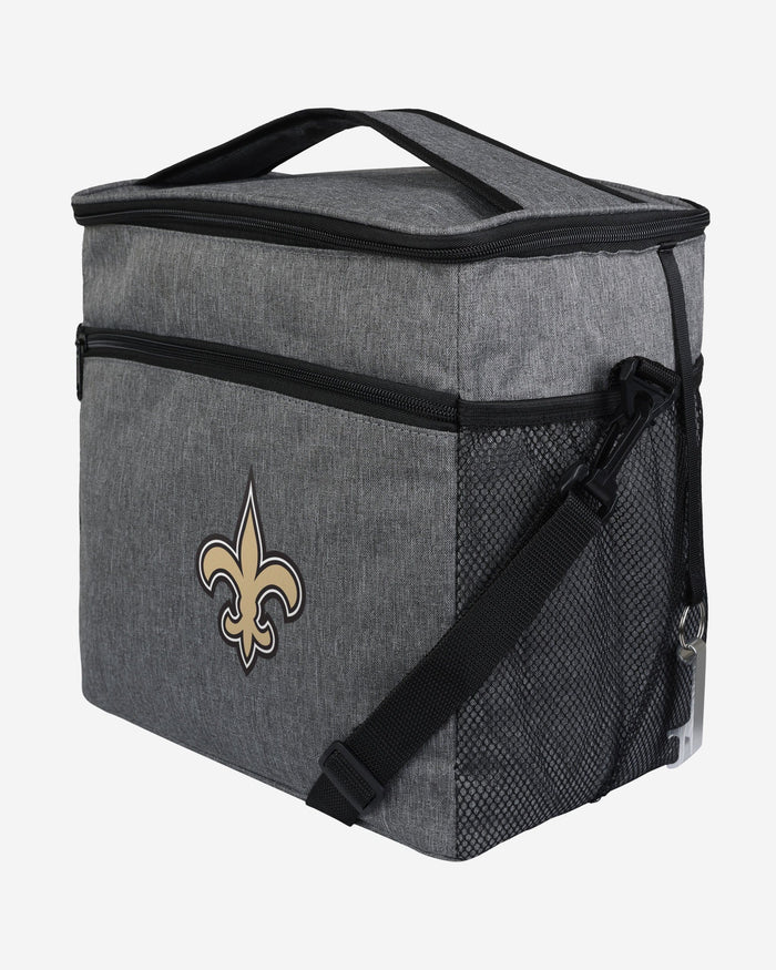 New Orleans Saints Heather Grey Tailgate 24 Pack Cooler FOCO - FOCO.com