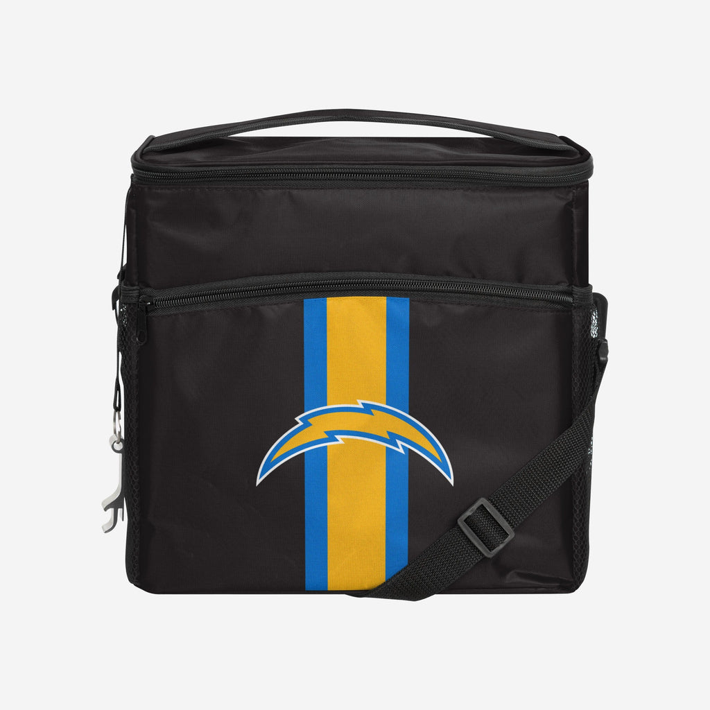 Los Angeles Chargers Team Stripe Tailgate 24 Pack Cooler FOCO - FOCO.com