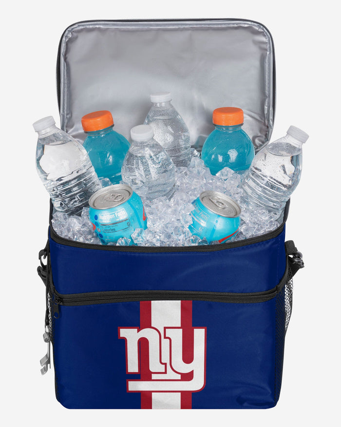 New York Giants Team Stripe Tailgate 24 Pack Cooler FOCO - FOCO.com