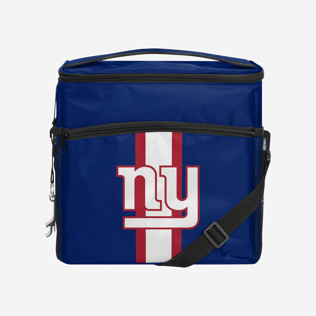 New York Giants Team Stripe Tailgate 24 Pack Cooler FOCO - FOCO.com