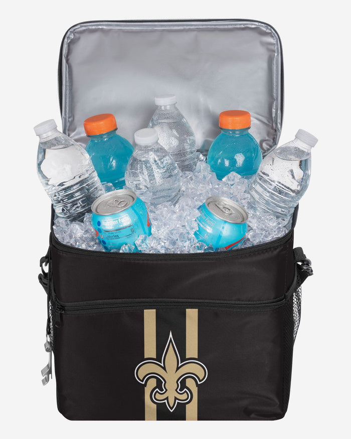 New Orleans Saints Team Stripe Tailgate 24 Pack Cooler FOCO - FOCO.com
