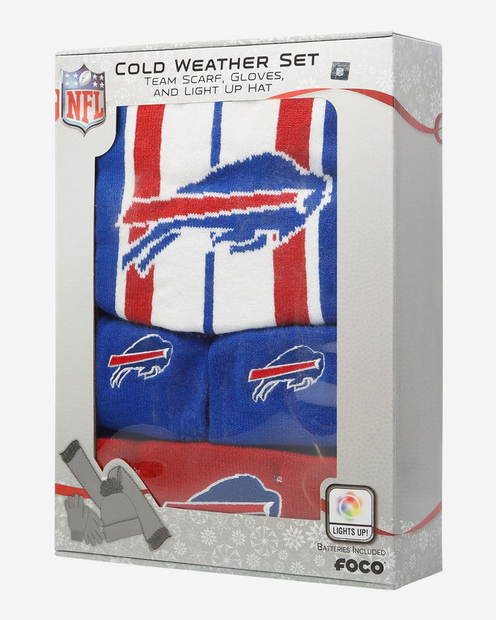 Buffalo Bills Snow Stealer Cold Weather Set FOCO - FOCO.com