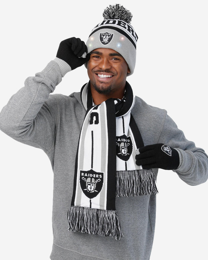 Las Vegas Raiders Snow Stealer Cold Weather Set FOCO - FOCO.com