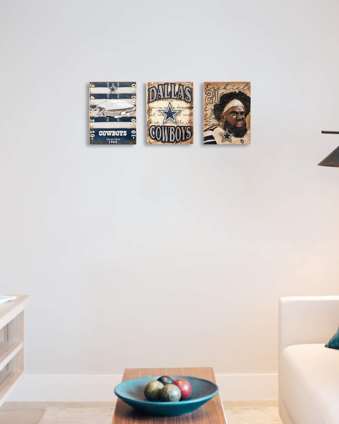 Dallas Cowboys Team Logo Wall Plaque FOCO - FOCO.com