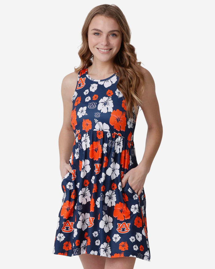 Auburn Tigers Womens Fan Favorite Floral Sundress FOCO S - FOCO.com