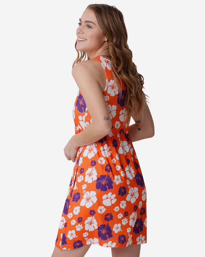 Clemson Tigers Womens Fan Favorite Floral Sundress FOCO - FOCO.com