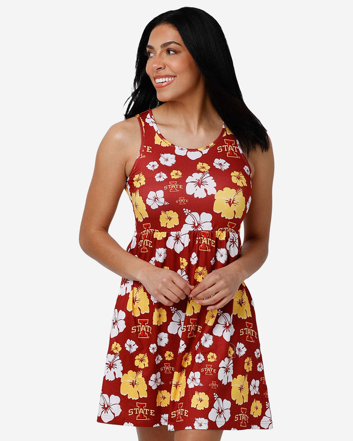 Iowa State Cyclones Womens Fan Favorite Floral Sundress FOCO S - FOCO.com