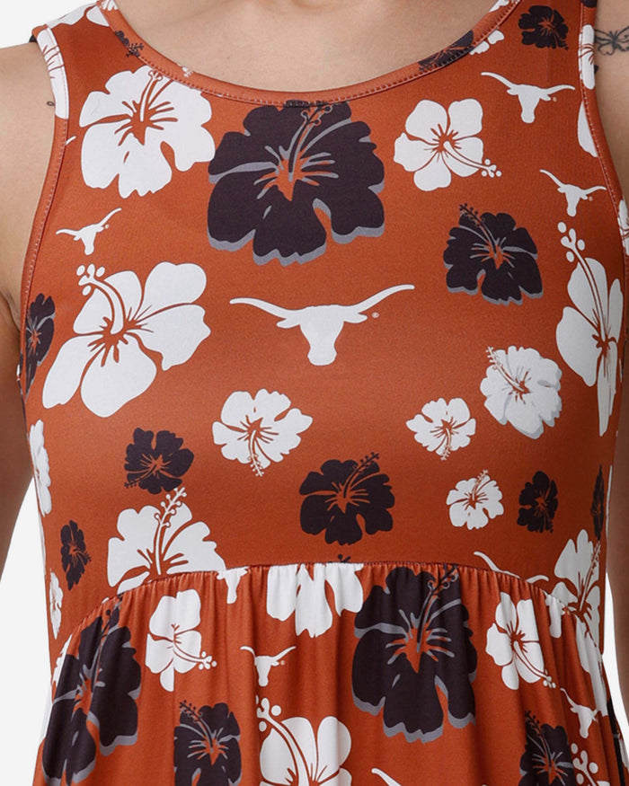 Texas Longhorns Womens Fan Favorite Floral Sundress FOCO - FOCO.com