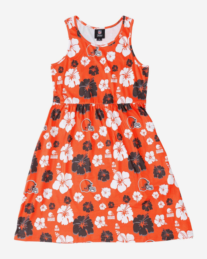 Cleveland Browns Womens Fan Favorite Floral Sundress FOCO - FOCO.com