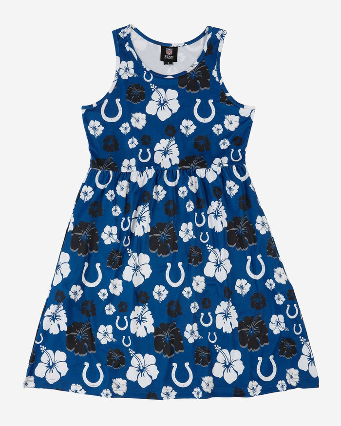Indianapolis Colts Womens Fan Favorite Floral Sundress FOCO - FOCO.com