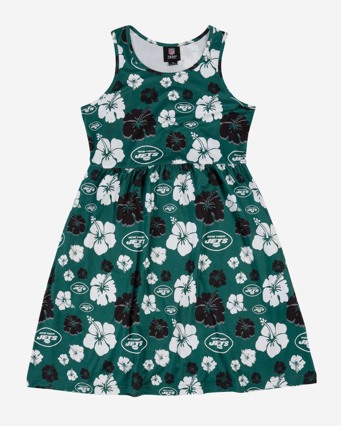 New York Jets Womens Fan Favorite Floral Sundress FOCO - FOCO.com