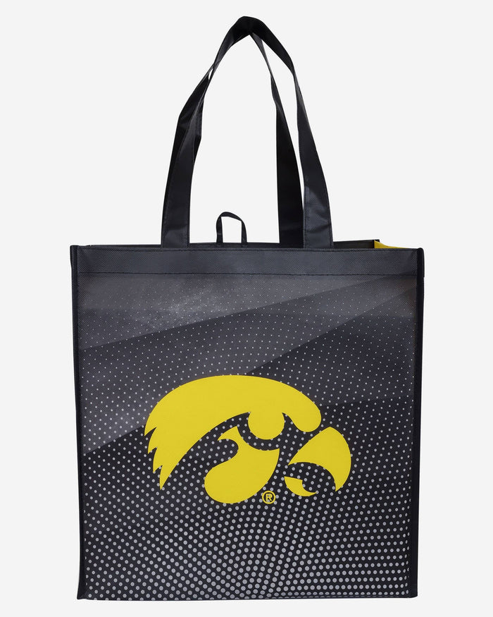 Iowa Hawkeyes 4 Pack Reusable Shopping Bag FOCO - FOCO.com