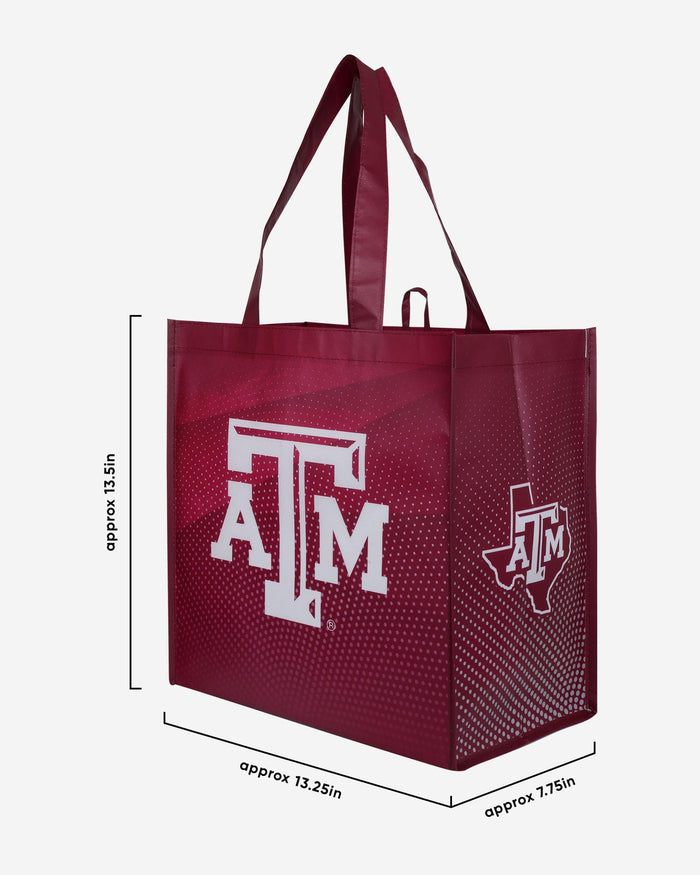 Texas A&M Aggies 4 Pack Reusable Shopping Bag FOCO - FOCO.com