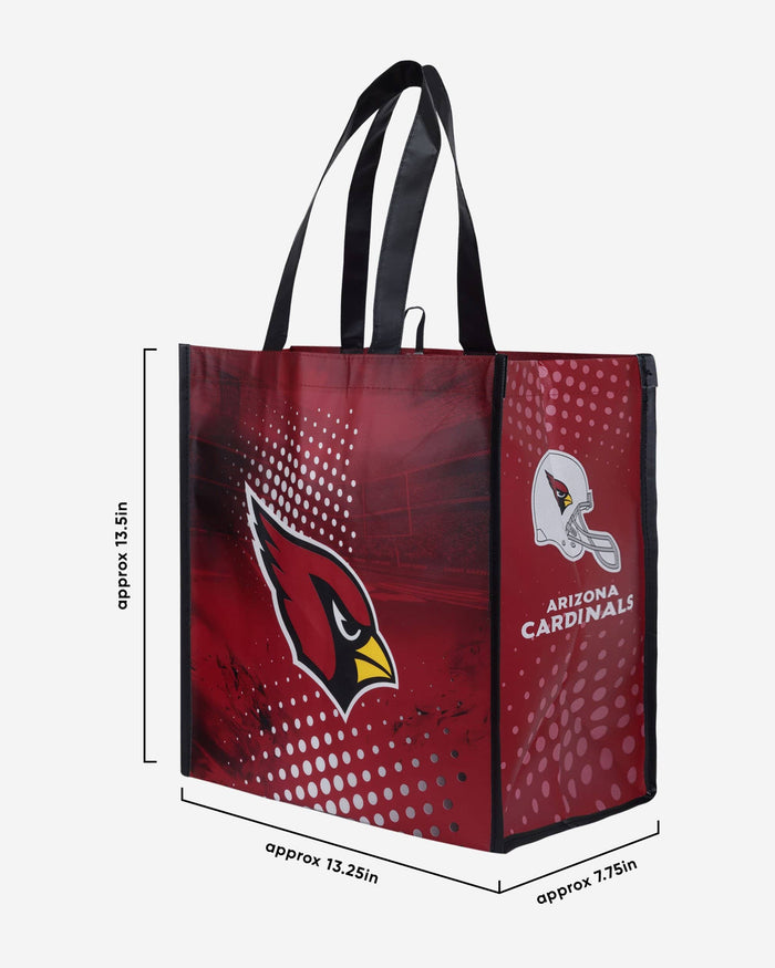Arizona Cardinals 4 Pack Reusable Shopping Bag FOCO - FOCO.com