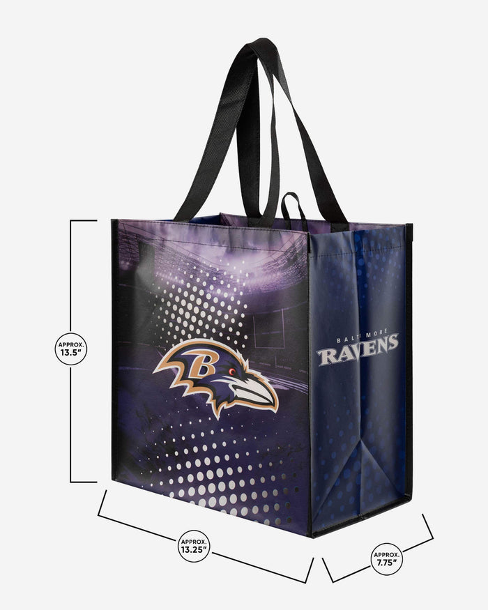 Baltimore Ravens 4 Pack Reusable Shopping Bags FOCO - FOCO.com