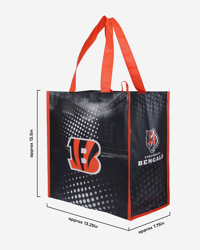 Cincinnati Bengals 4 Pack Reusable Shopping Bag FOCO - FOCO.com