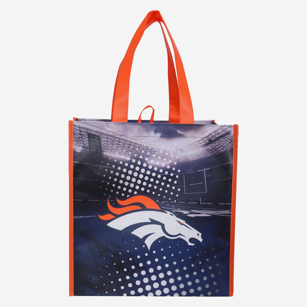 Denver Broncos 4 Pack Reusable Shopping Bag FOCO - FOCO.com