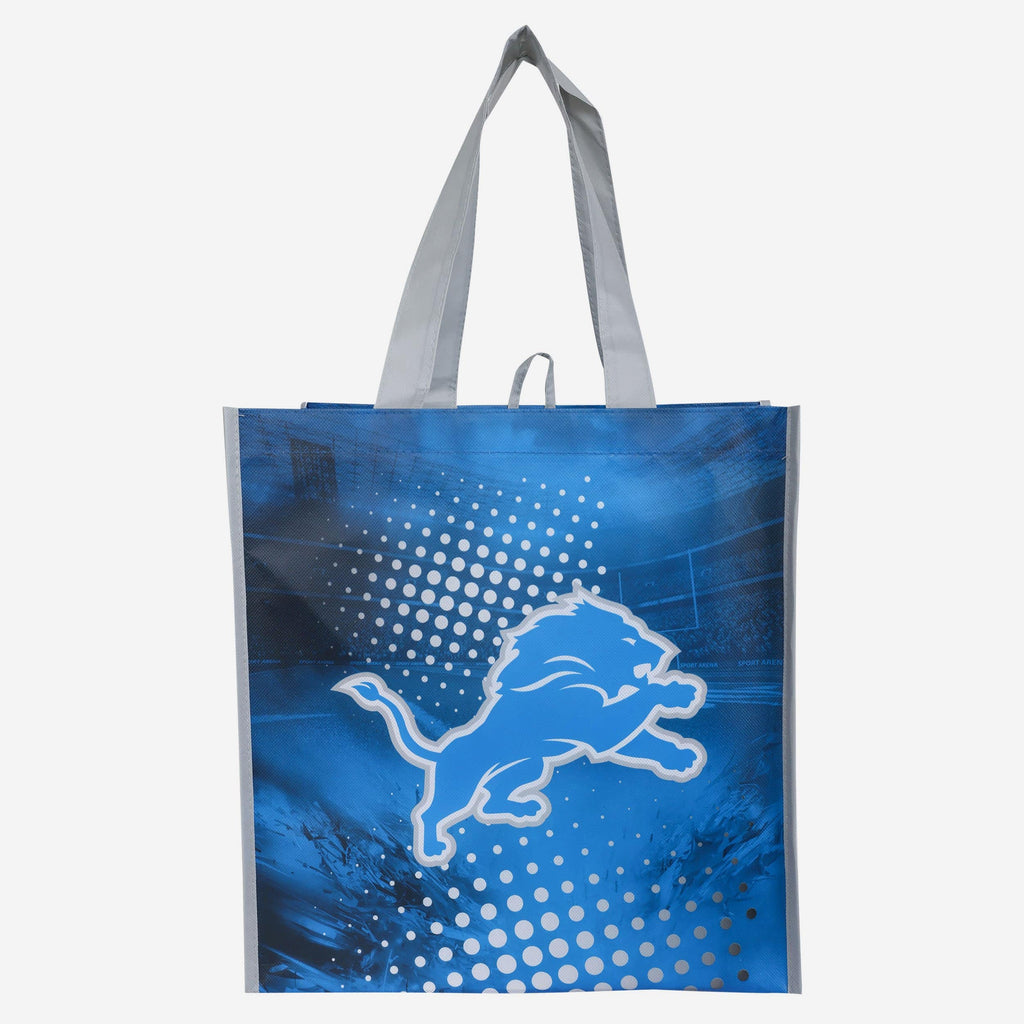 Detroit Lions 4 Pack Reusable Shopping Bag FOCO - FOCO.com