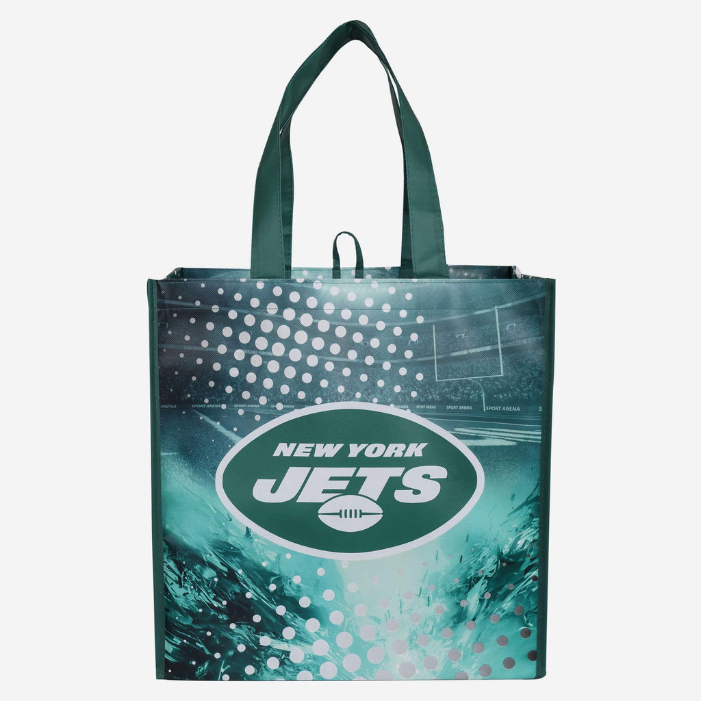 New York Jets 4 Pack Reusable Shopping Bag FOCO - FOCO.com