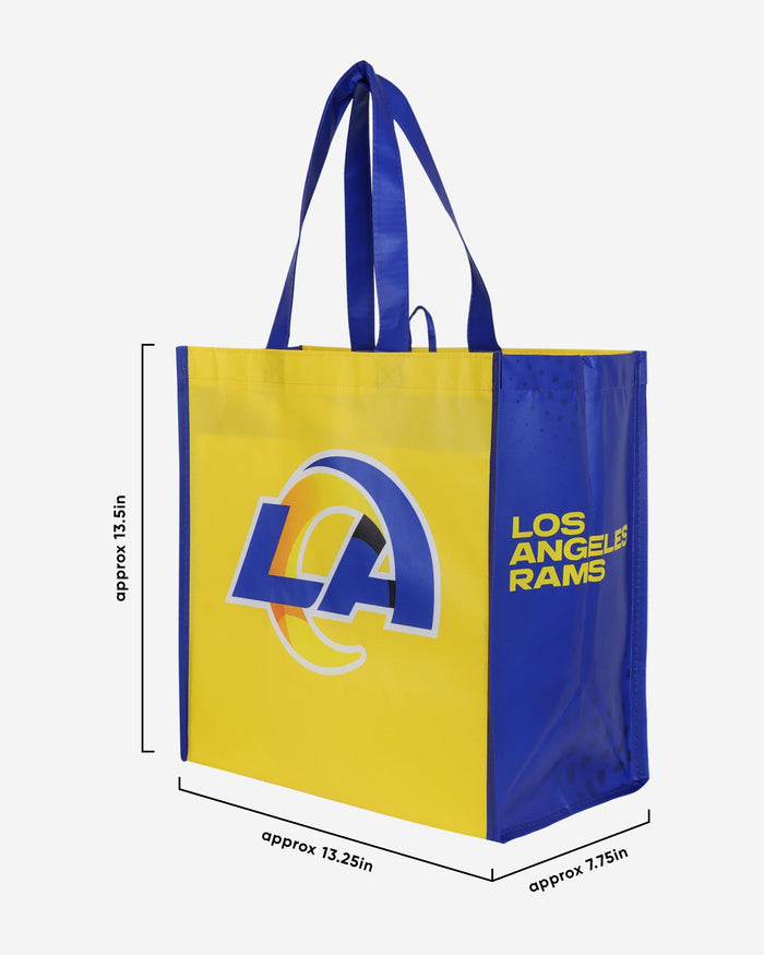 Los Angeles Rams 4 Pack Reusable Shopping Bag FOCO - FOCO.com