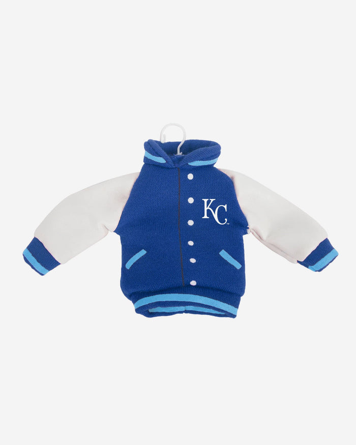 Kansas City Royals Fabric Varsity Jacket Ornament FOCO - FOCO.com