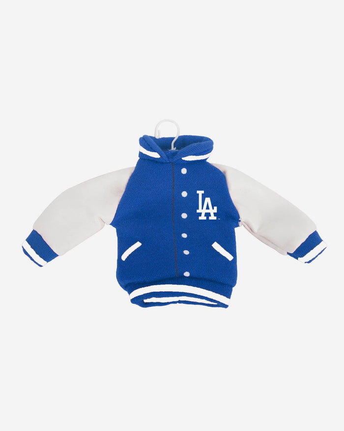 Los Angeles Dodgers Fabric Varsity Jacket Ornament FOCO - FOCO.com