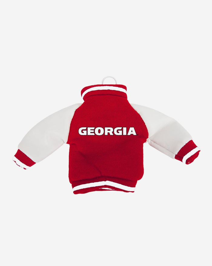 Georgia Bulldogs Fabric Varsity Jacket Ornament FOCO - FOCO.com