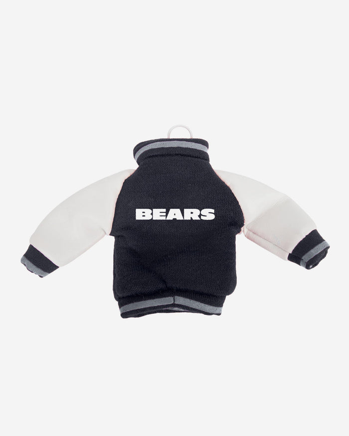 Chicago Bears Fabric Varsity Jacket Ornament FOCO - FOCO.com