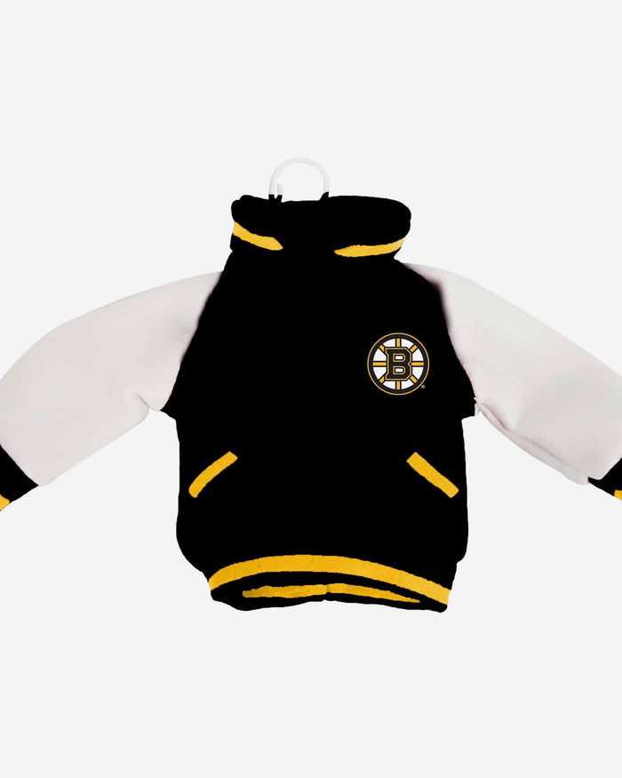 Boston Bruins Fabric Varsity Jacket Ornament FOCO - FOCO.com