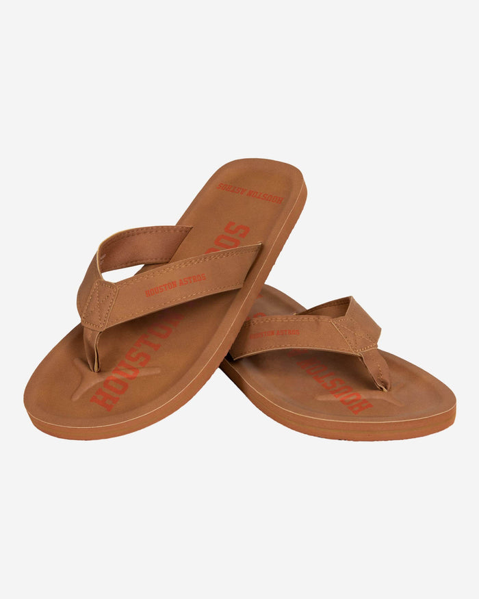 Houston Astros Color Pop Contour Flip Flop FOCO - FOCO.com