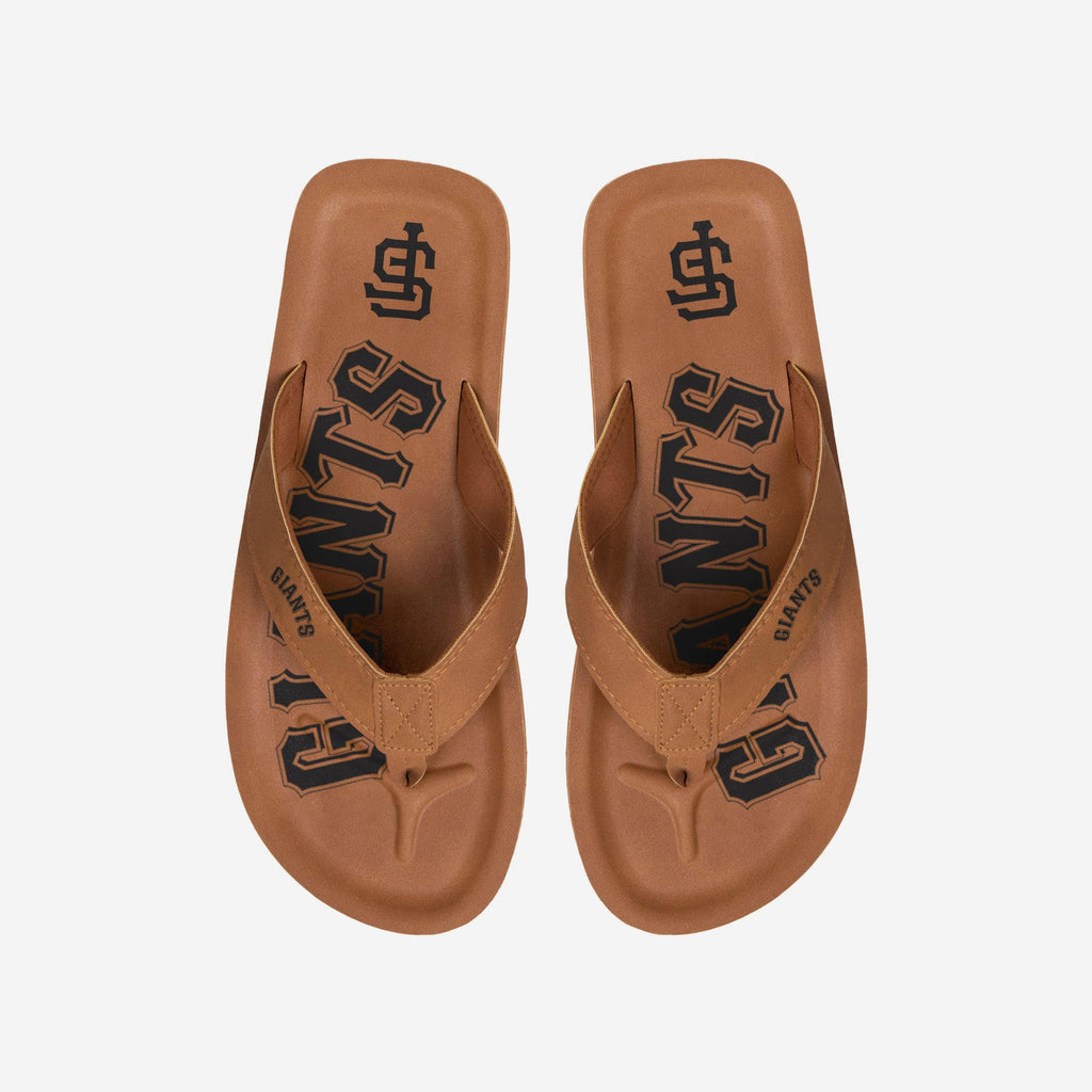 San Francisco Giants Color Pop Contour Flip Flop FOCO S - FOCO.com