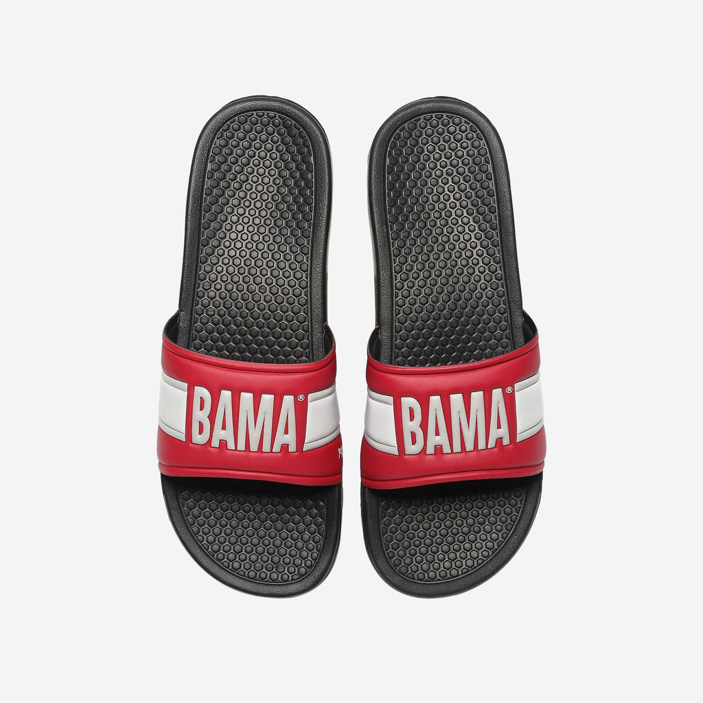 Alabama Crimson Tide Raised Wordmark Slide FOCO S - FOCO.com