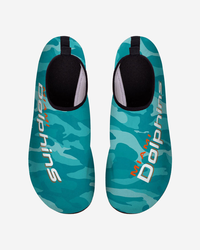 Miami Dolphins Mens Camo Water Shoe FOCO - FOCO.com