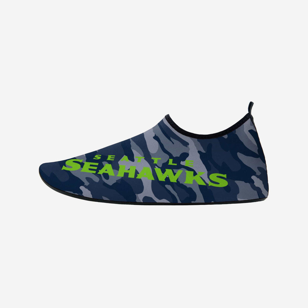 Seattle Seahawks Mens Camo Water Shoe FOCO S - FOCO.com