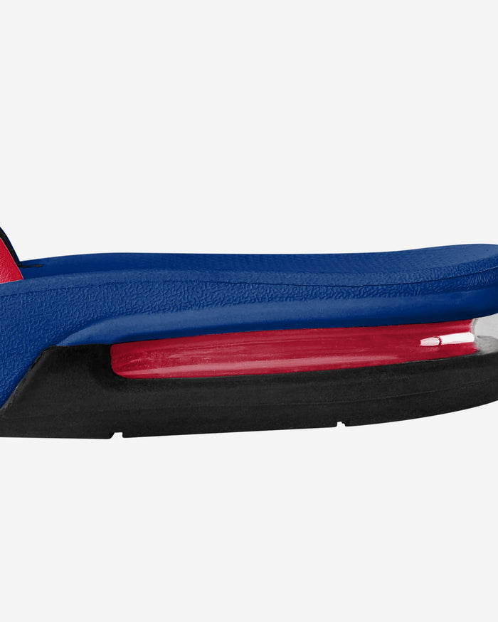 Buffalo Bills Team Color Contour Flip Flop FOCO - FOCO.com