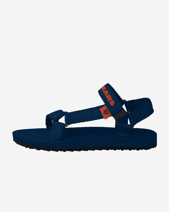 Chicago Bears Mens Solid Strap Sandal FOCO - FOCO.com