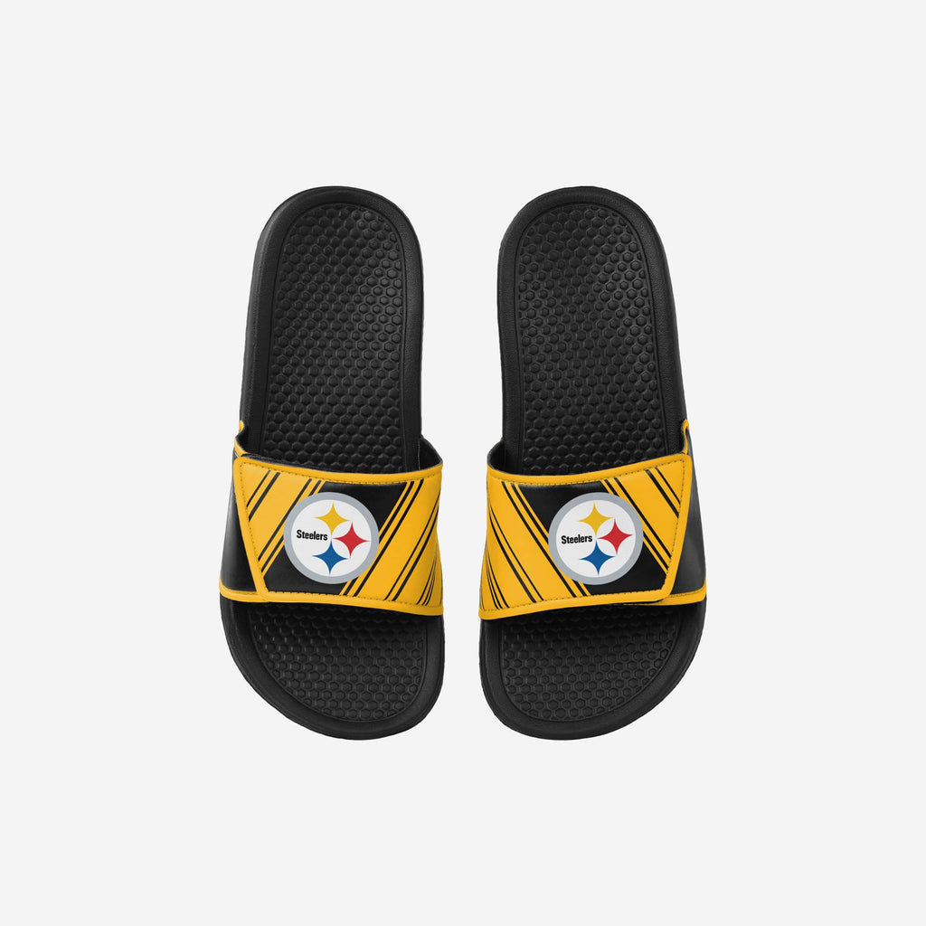 Pittsburgh Steelers Youth Legacy Slide FOCO S - FOCO.com