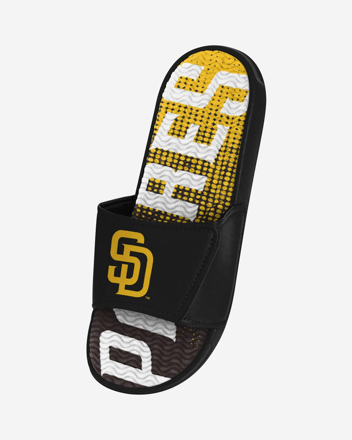 San Diego Padres Gradient Wordmark Gel Slide FOCO - FOCO.com