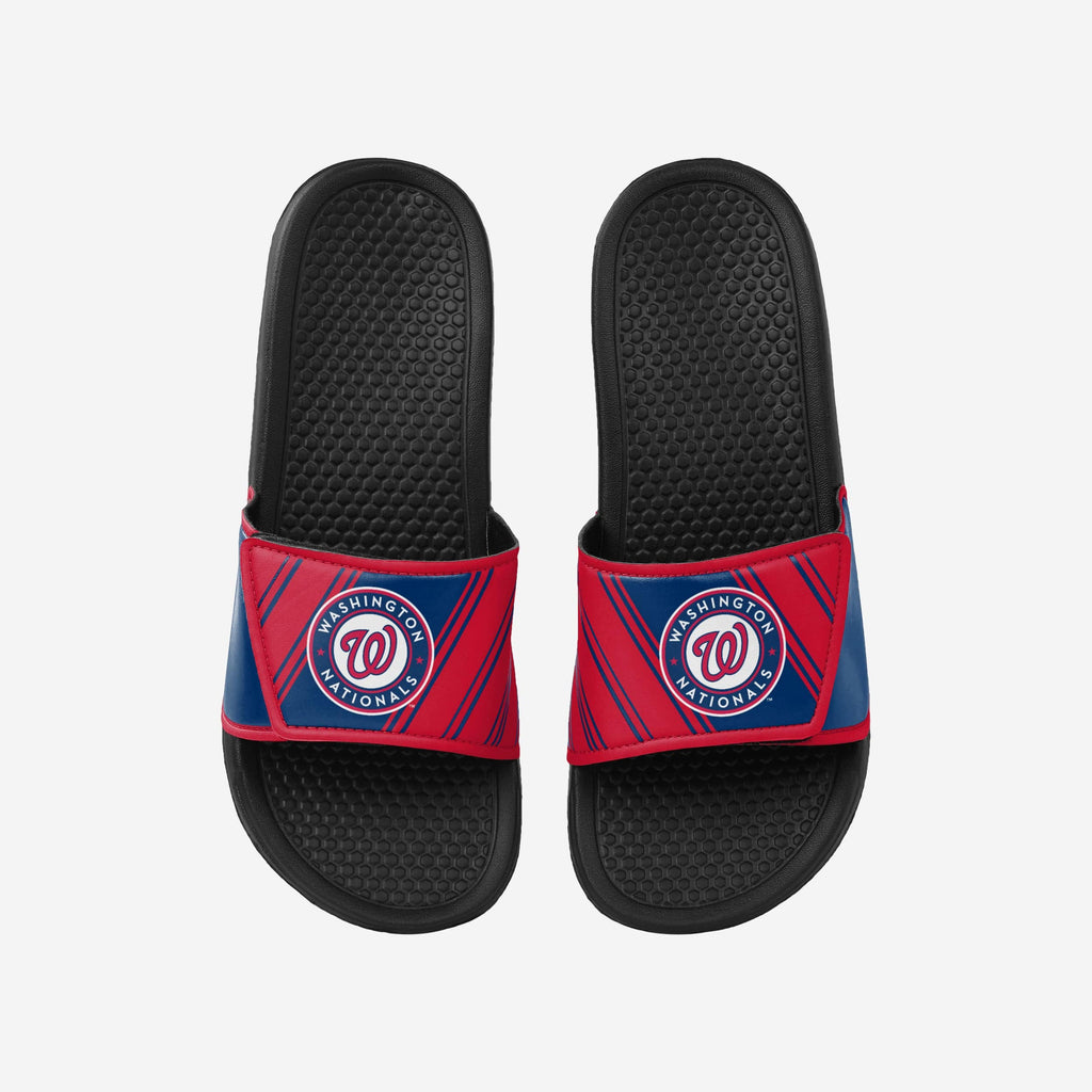 Washington Nationals Legacy Velcro Sport Slide FOCO S - FOCO.com