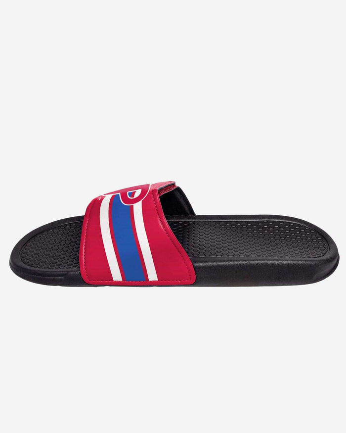 Philadelphia Phillies Stripe Legacy Sport Slide FOCO - FOCO.com