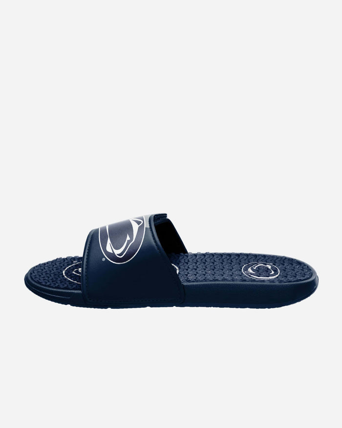 Penn State Nittany Lions Colorblock Big Logo Gel Slide FOCO - FOCO.com