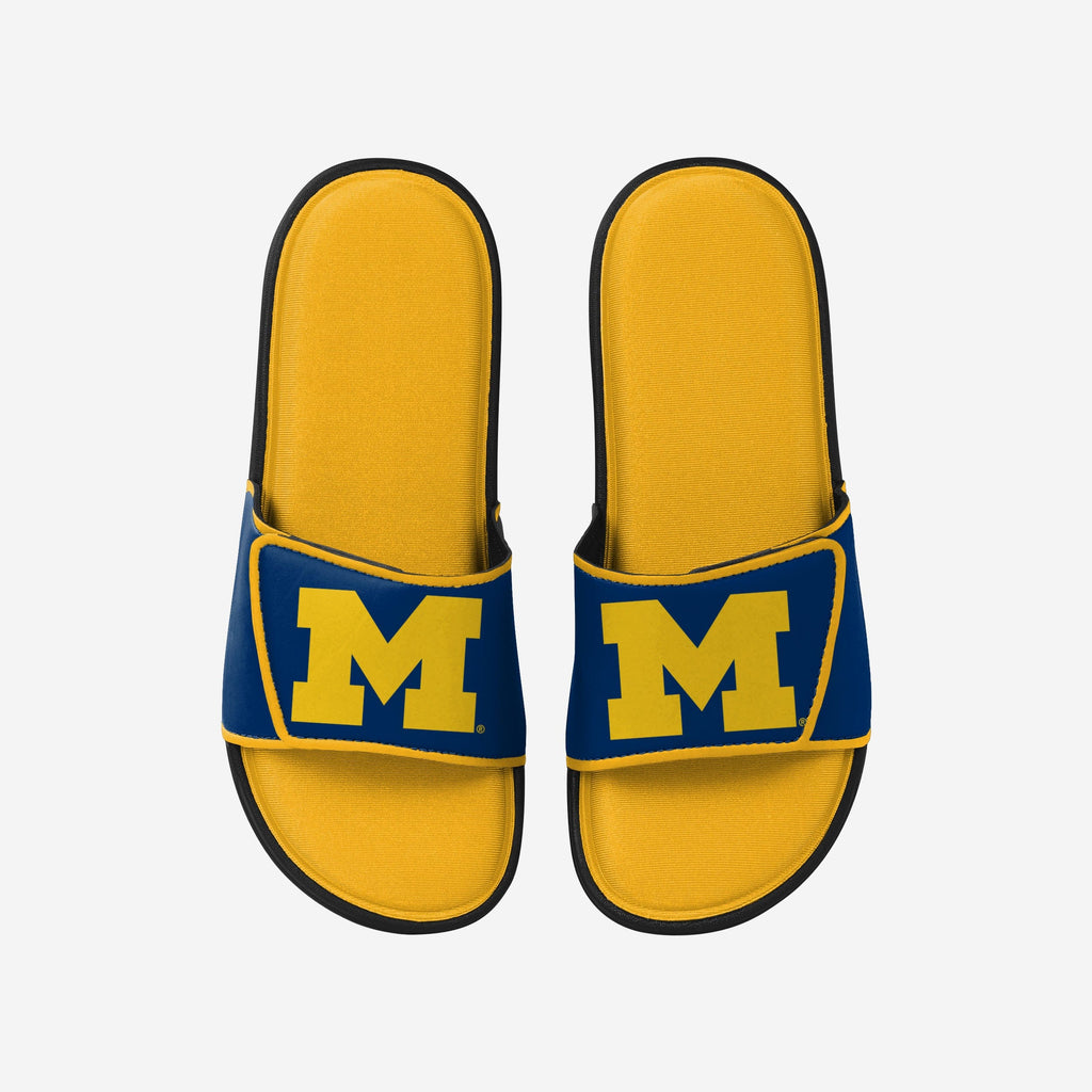 Michigan Wolverines Foam Sport Slide FOCO S - FOCO.com