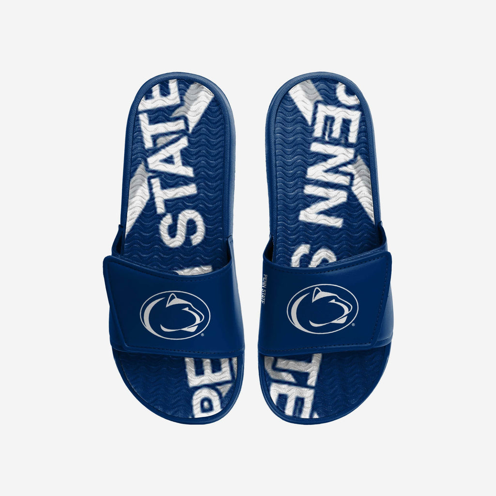 Penn State Nittany Lions Bold Wordmark Gel Slide FOCO S - FOCO.com