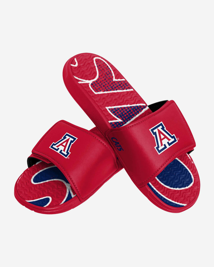 Arizona Wildcats Gradient Wordmark Gel Slide FOCO - FOCO.com