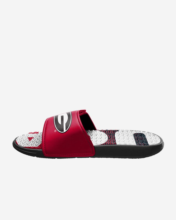 Georgia Bulldogs Gradient Wordmark Gel Slide FOCO - FOCO.com