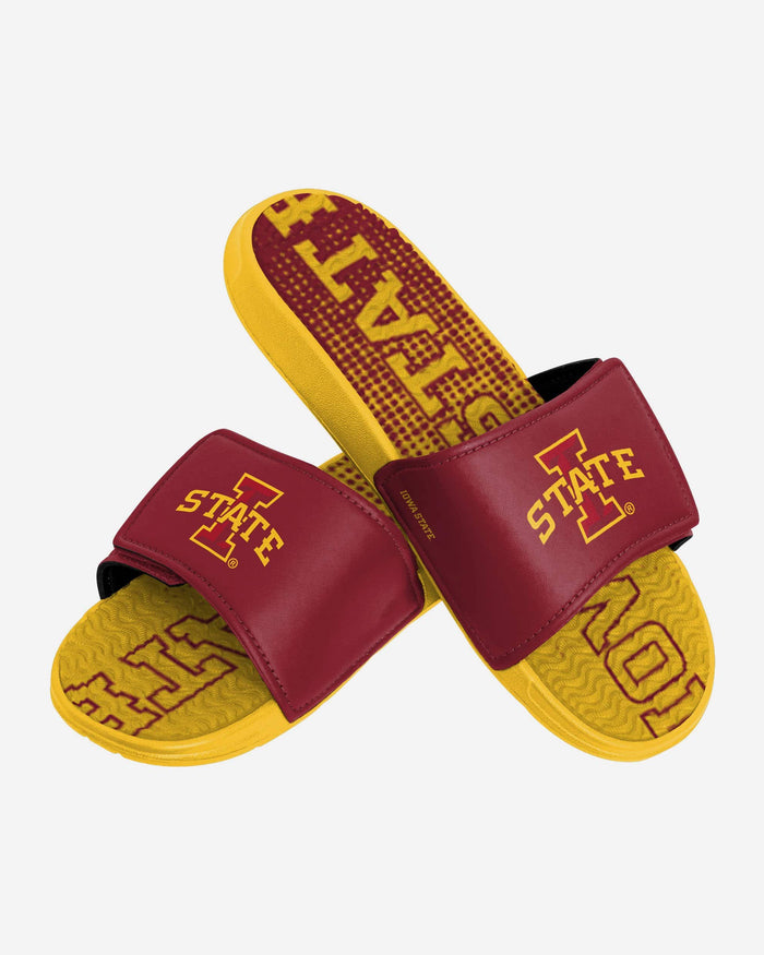 Iowa State Cyclones Gradient Wordmark Gel Slide FOCO - FOCO.com