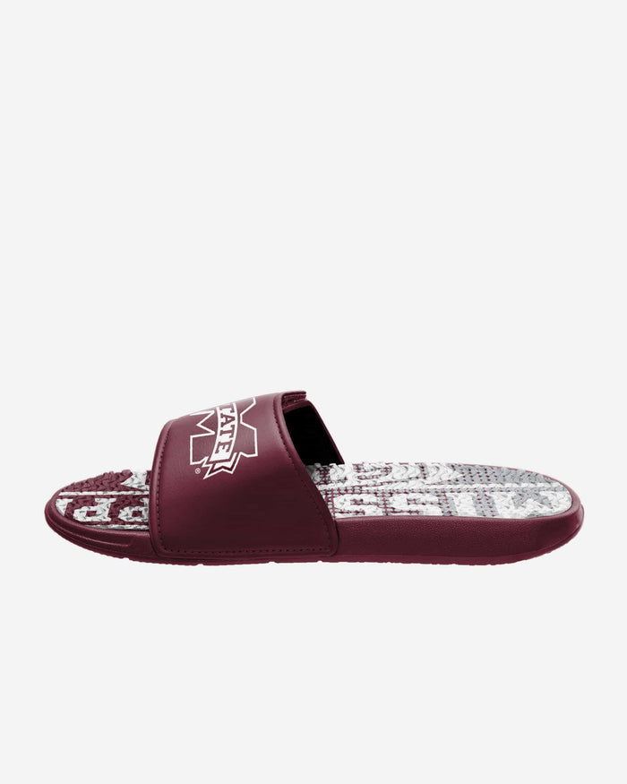 Mississippi State Bulldogs Gradient Wordmark Gel Slide FOCO - FOCO.com