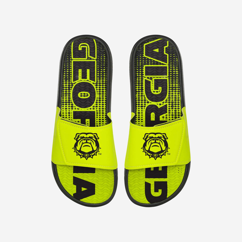 Georgia Bulldogs Highlights Gel Slide FOCO S - FOCO.com